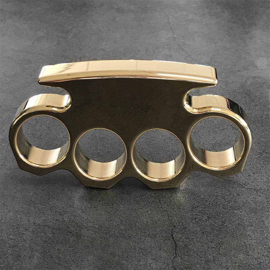 Mirror Polished Brass Knuckle Duster Classic Style