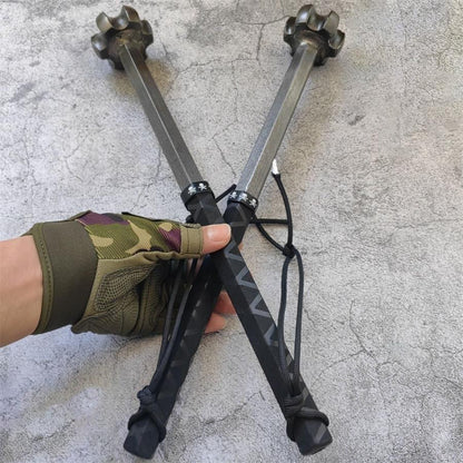 Heavy-Duty Steel Window Shatter Hammer