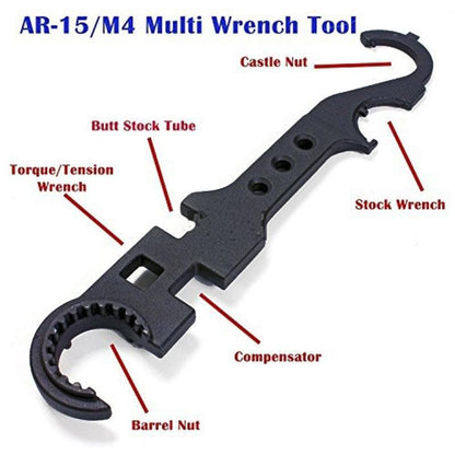 Outdoor Camping Multi-function Combination Wrench High Hardness Bicycle Maintenance Tool Big Wrench