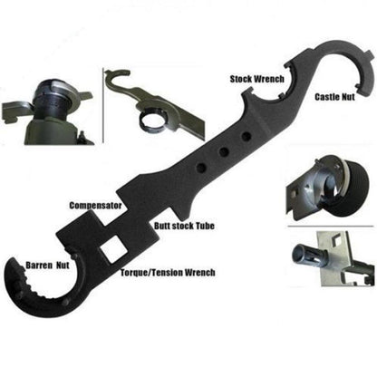 Outdoor Camping Multi-function Combination Wrench High Hardness Bicycle Maintenance Tool Big Wrench