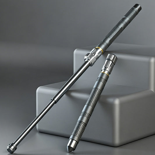 21 26 32 Inch Alloy Steel Baton Outdoor Self-defense automatic Telescopic Stick