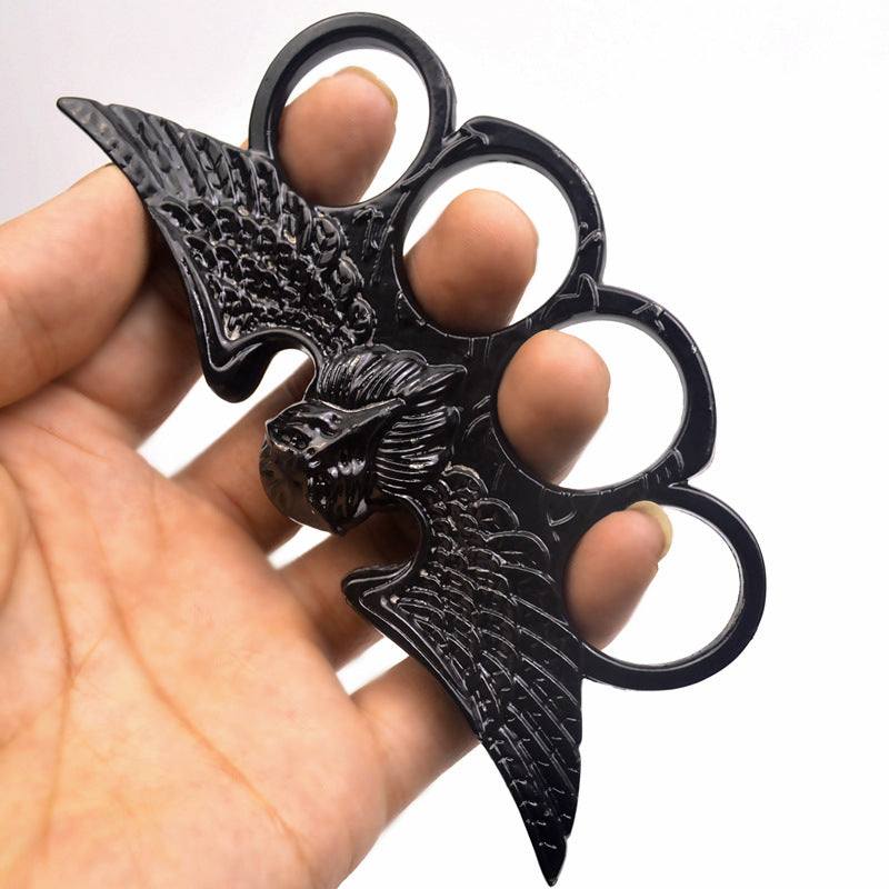 Утолщенный Eagle King Knuckle Duster Практика боевых искусств Бокс Четыре пальца Боксерские перчатки Ручная пряжка Боксерская пряжка Защита от разбитого окна