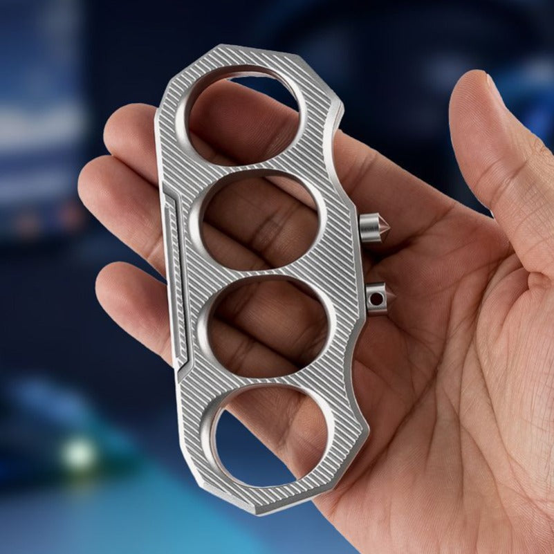 Detachable Window Breaker Self Defense Knuckle Duster