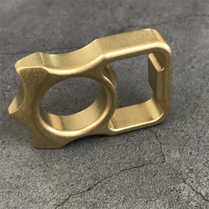 GODEDC Brass Knuckle Duster Bottle Opening EDC Tools