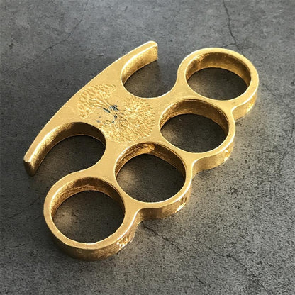 Old Style Knuckle Duster Self-Defense EDC Gear