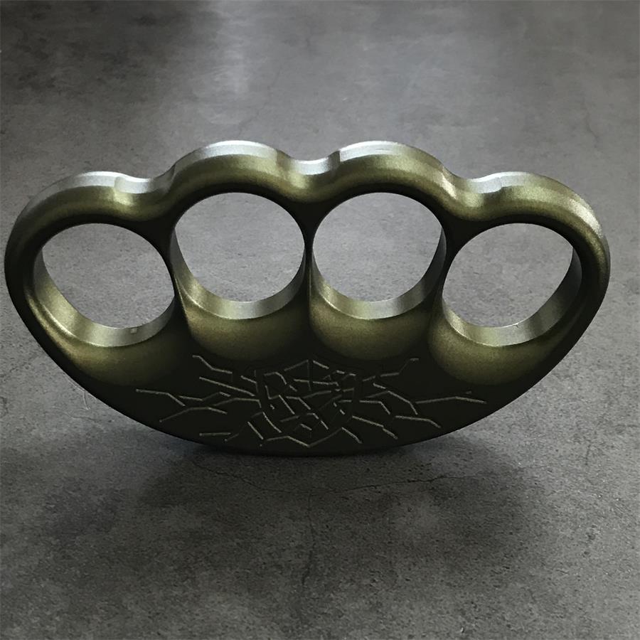Shattered Crest 6061-T6 Aluminum Knuckle Duster