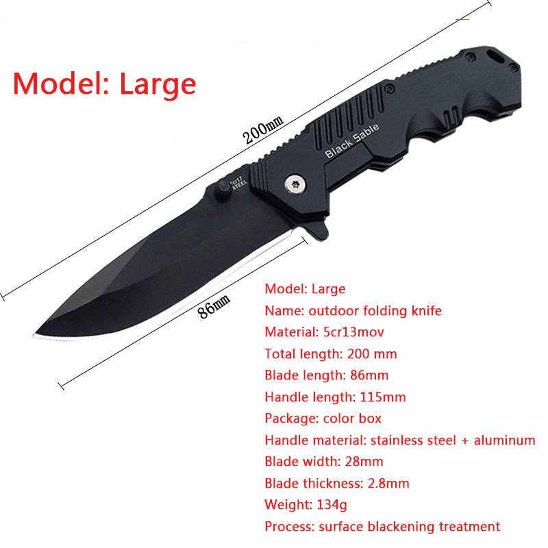 Portable Folding Knife Outdoor Defense Pocket Knives