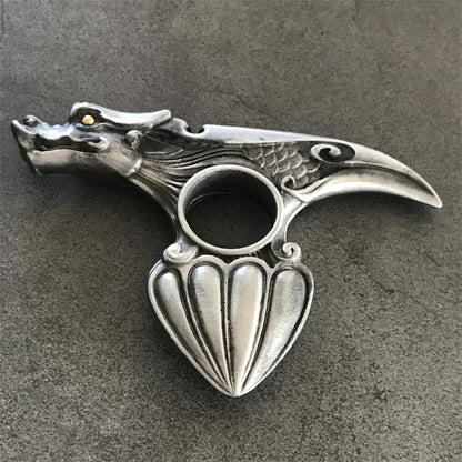 Creative Knuckle Duster Dragon Pattern EDC Tool