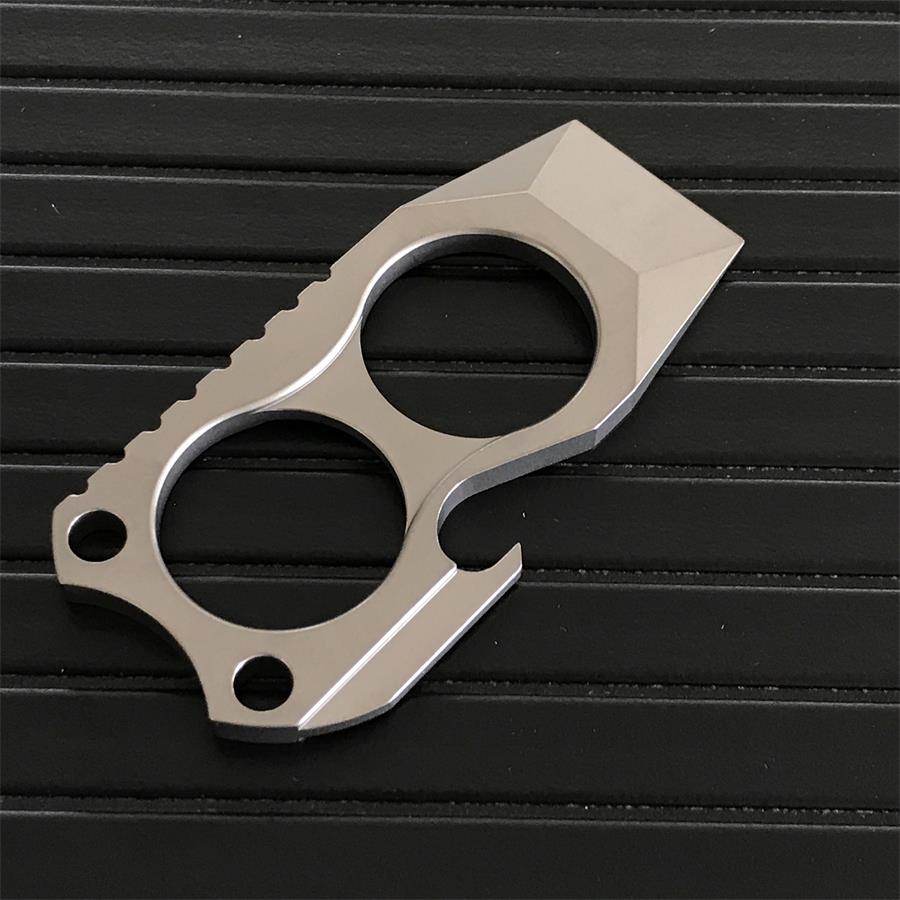 Lightweight Titanium Alloy Crowbar Bottle Opener EDC Tool