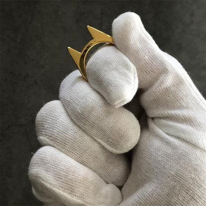 Mini Ring Knuckle Defense Decoration Gadgets