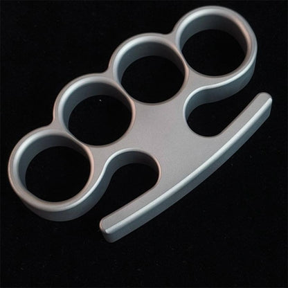 Solid TC21 Titanium Knuckle Duster Broken Window Self-defence EDC Tool
