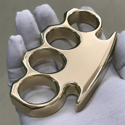 Mirror Polished Brass Knuckle Duster Classic Style