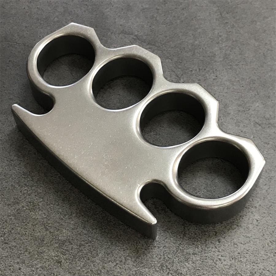 The KING Stonewashed Steel Knuckle Dusters