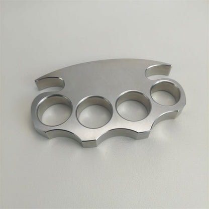 Solid Steel Knuckle Duster Outdoor Self-defense EDC Protective Gear