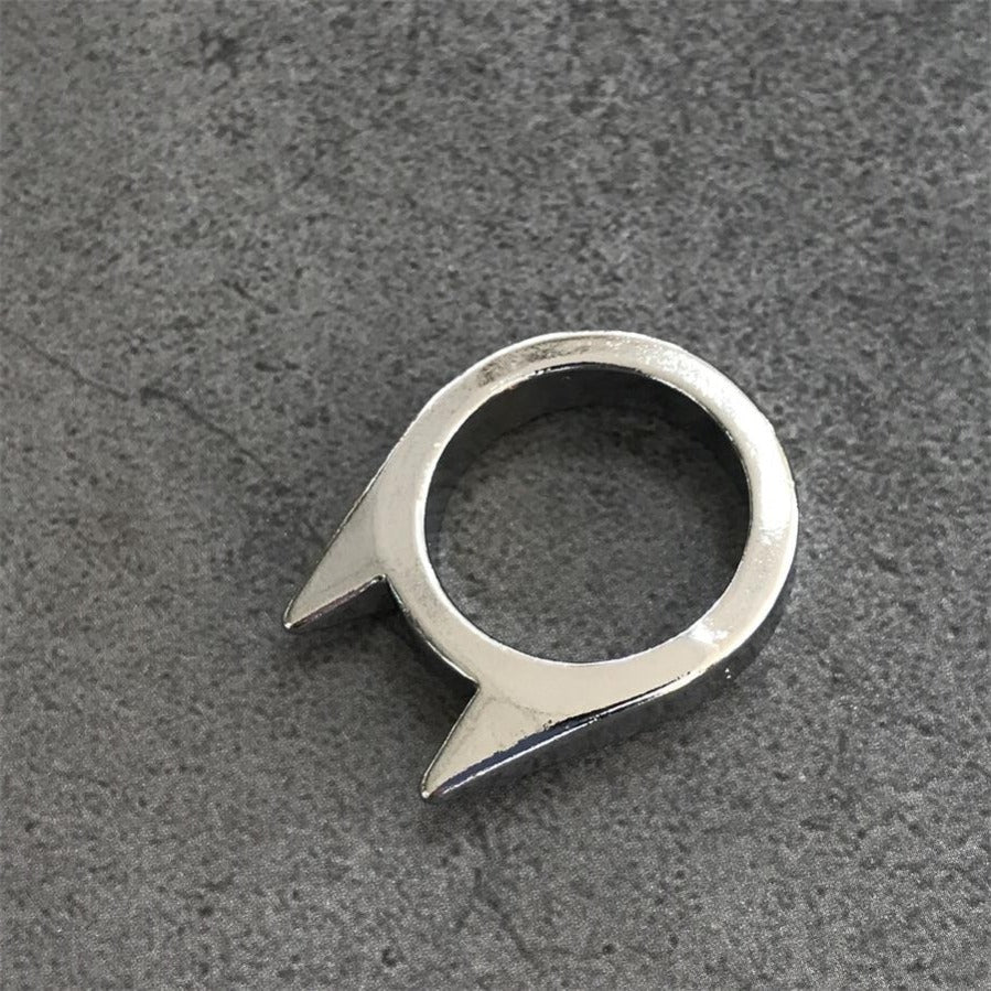 Mini Ring Knuckle Defense Decoration Gadgets