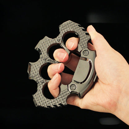 Heavy Knuckle Duster Self-defense Window Breaking EDC Tool