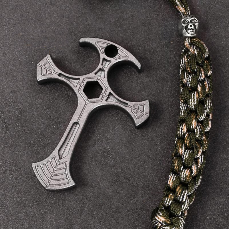 Cross Knuckle Bottle Opener EDC Self-defense Tool