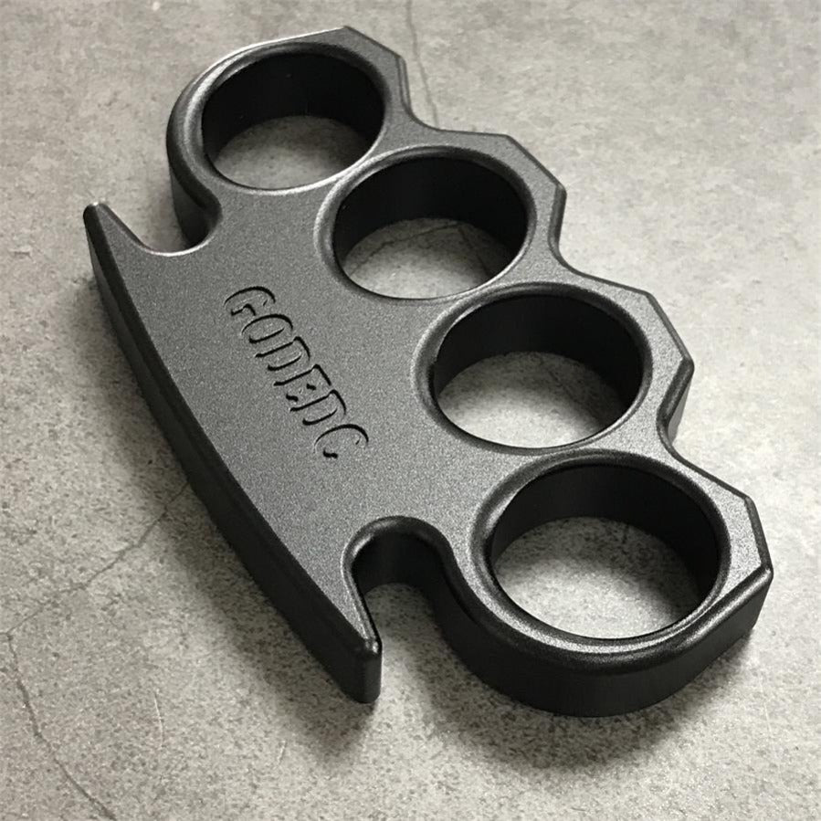 GODEDC Lightweight Aviation Aluminum Knuckle Duster Self-Defense EDC Tool