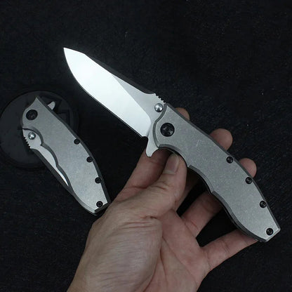 Titanium Alloy 0562CF/0562TI Folding Knife Outdoor Camping Pocket Knives