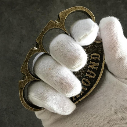 Mini Retro Knuckle Duster Portable Self-defense EDC Tool