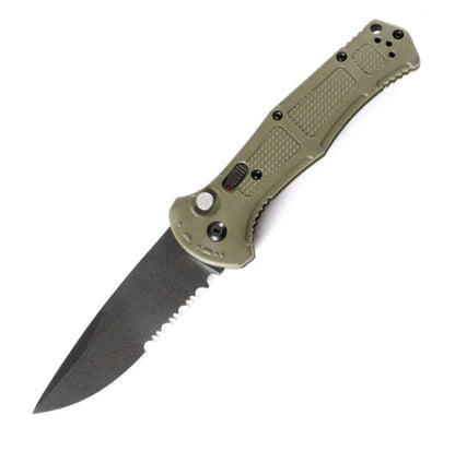 Outdoor  9070 9071 Folding Knife D2 Blade Nylon Fiber Handle Camping Hunting Tactical Defense Pocket Knives