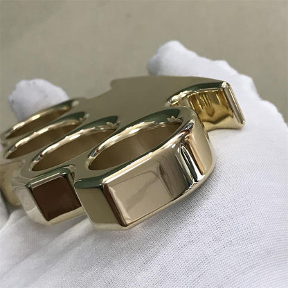 Mirror Polished Brass Knuckle Duster Classic Style