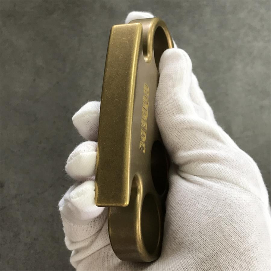 Classic Old Color Solid Brass Knuckle Duster