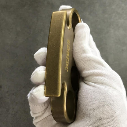 Classic Old Color Solid Brass Knuckle Duster
