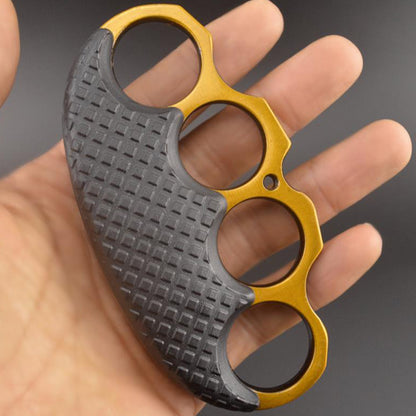 Blom - Solid Brass Knuckles Duster For Self Defense Window Breaker EDC Supplies