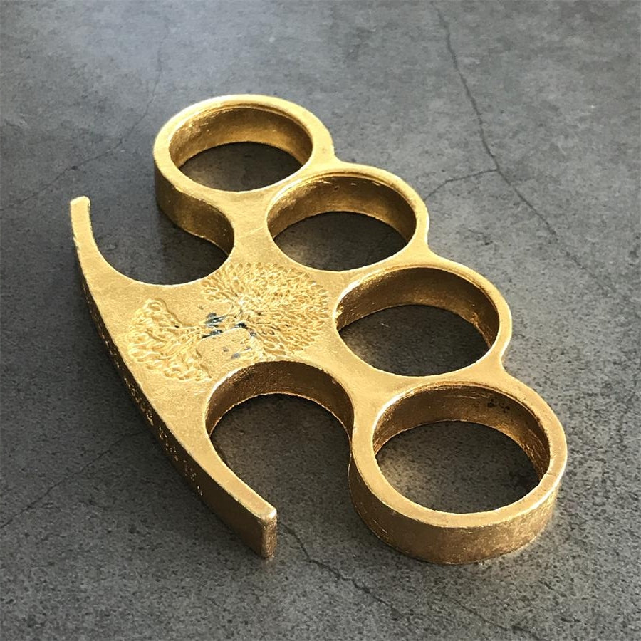 Old Style Knuckle Duster Self-Defense EDC Gear