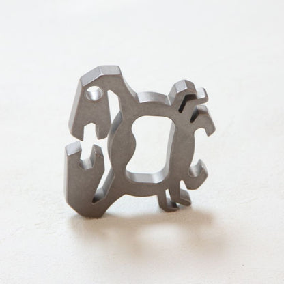 Titanium Alloy Crab Knuckle Duster Bottle Opener EDC Tool