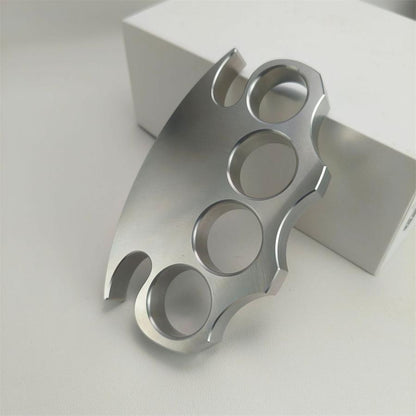 Solid Steel Knuckle Duster Outdoor Self-defense EDC Protective Gear
