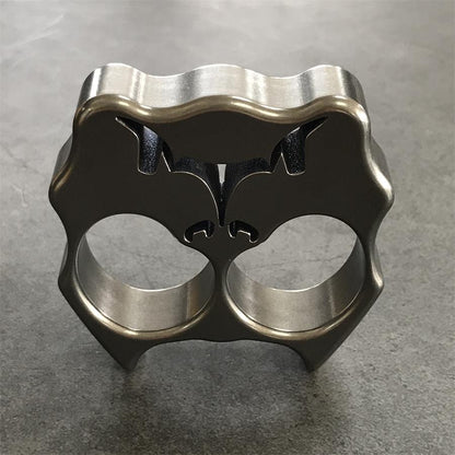 TC21 Titanium Alloy Dog Head Knuckle Duster