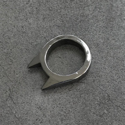 Mini Ring Knuckle Defense Decoration Gadgets