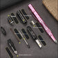 Outdoor Multifunctional Tactical Pen Defense Pocket Knife LED Lighting Window Breaker EDC Survival Tool