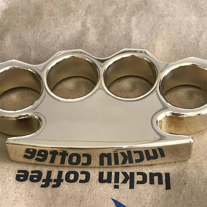 Mirror Polished Brass Knuckle Duster Classic Style