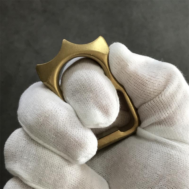 GODEDC Brass Knuckle Duster Bottle Opening EDC Tools