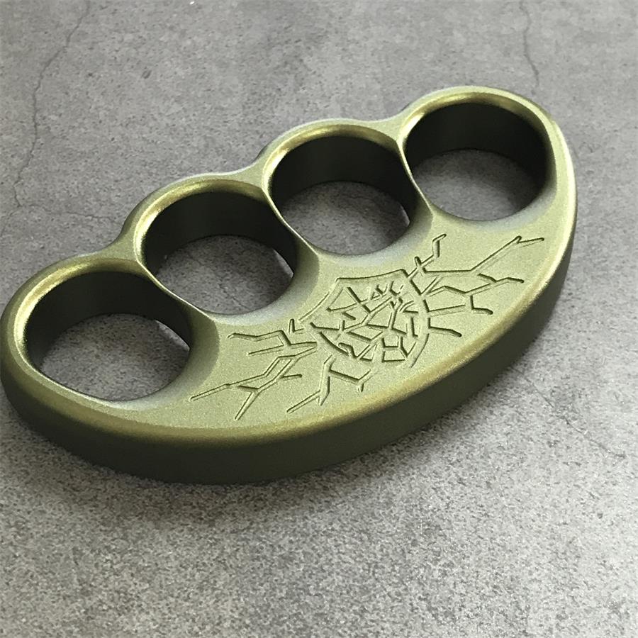 Shattered Crest 6061-T6 Aluminum Knuckle Duster