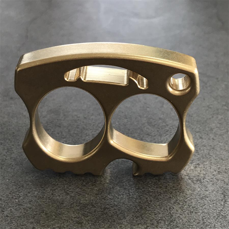 Personalized Brass Knuckle Duster Bottle Opening EDC Tool