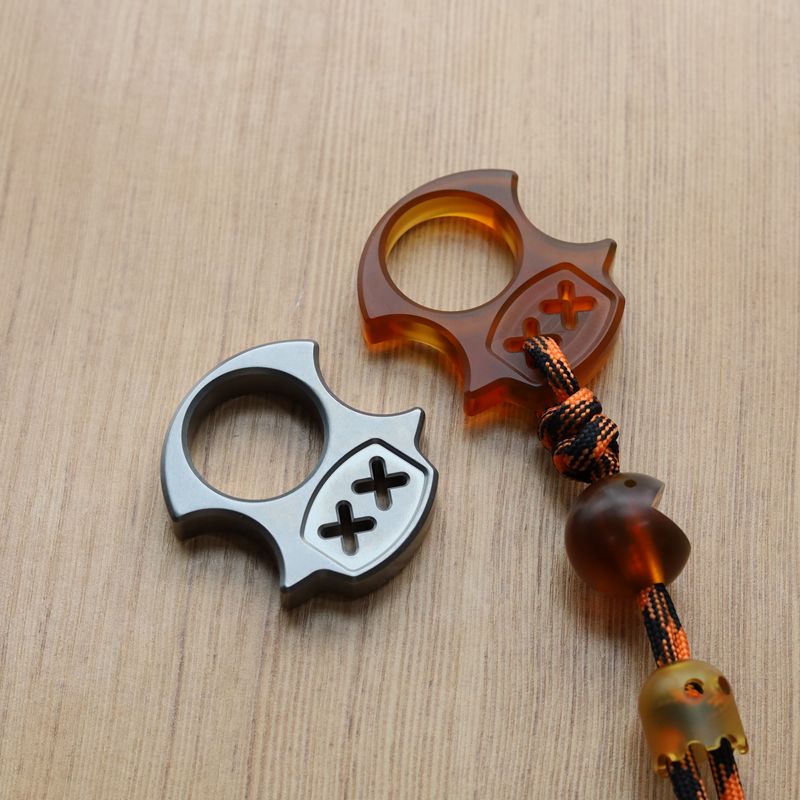 Multi-style Mini Knuckle Duster Self-defense EDC Decoration