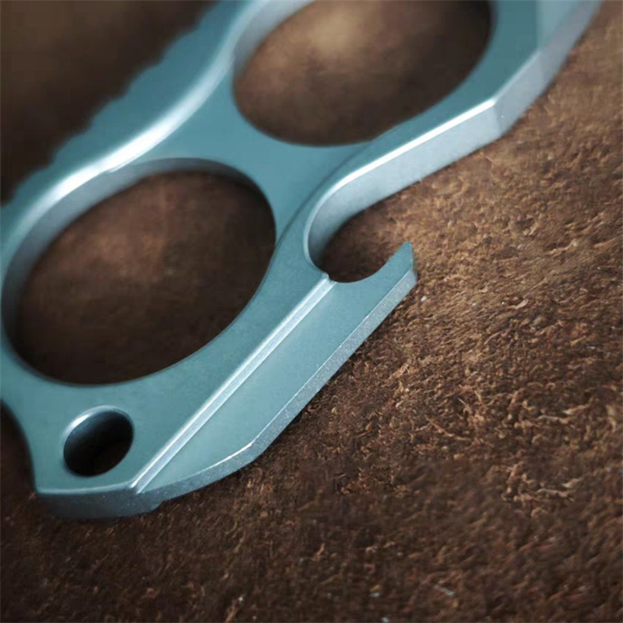 Lightweight Titanium Alloy Crowbar Bottle Opener EDC Tool