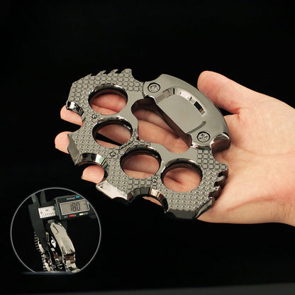 Heavy Knuckle Duster Self-defense Window Breaking EDC Tool