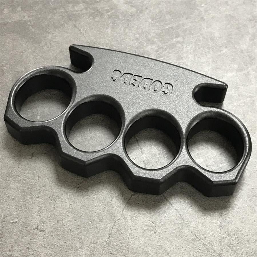 GODEDC Lightweight Aviation Aluminum Knuckle Duster Self-Defense EDC Tool