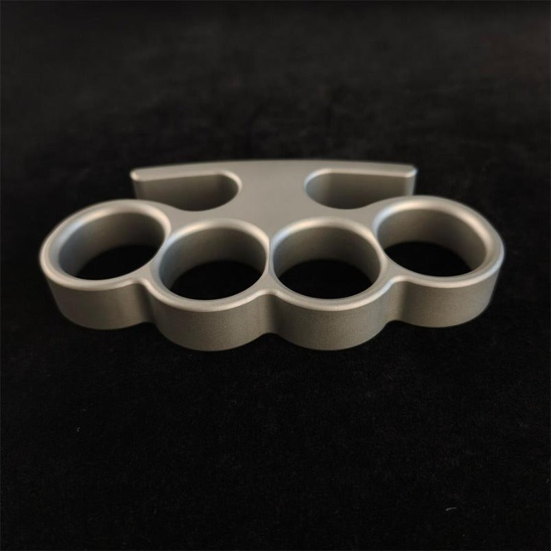 Solid TC21 Titanium Knuckle Duster Broken Window Self-defence EDC Tool
