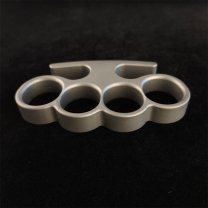 Solid TC21 Titanium Knuckle Duster Broken Window Self-defence EDC Tool