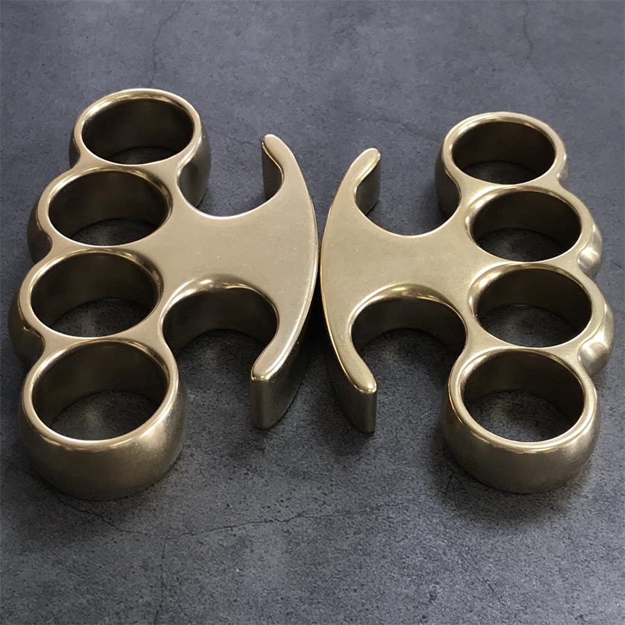 Old Style Classic Stonewashed Brass Knuckle Duster