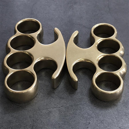 Old Style Classic Stonewashed Brass Knuckle Duster