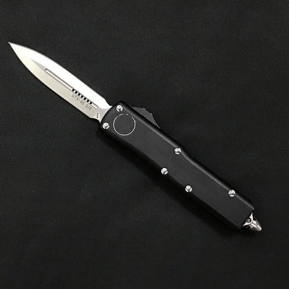 Outdoor Tactical Knife Aluminum Handle Camping Survival Defense Pocket Knives