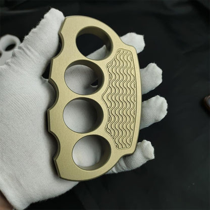 Solid Aluminum Knuckle Boxing Broken Window Self Defense EDC Tool