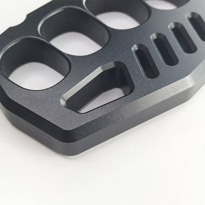 Aluminum Knuckle Duster Large Finger Holes